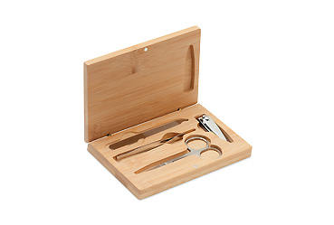 Goy greenlife - Gesundheit und Wellness - Maniküre Set im Bambus-Etui