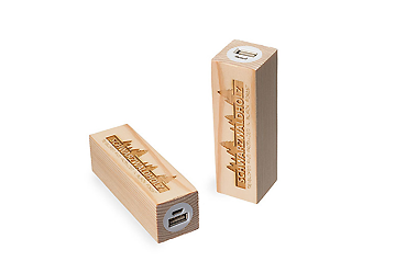 Goy greenlife - Haushalt und Technik - Powerbank aus Schwarzwälderholz