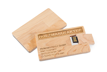 Goy greenlife - Haushalt und Technik - USB-Card aus Holz