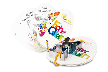 Goy greenlife - Ostern und Frühling - Backförmchen mit Rezeptblock