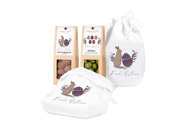 Goy greenlife - Ostern und Frühling - Faltschachteln im Baumwollsäckchen