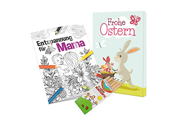Goy greenlife - Ostern und Frühling -  Malset mit österlicher Mappe