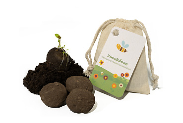 Goy greenlife - Pflanzen und Samen -  Samenbomben im Jutebeutel