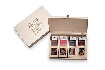 Goy greenlife - Präsente und Geschenke - Faltschachteln in der Birkenholz