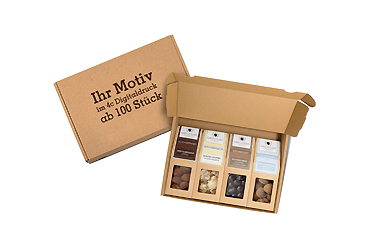 Goy greenlife - Präsente und Geschenke - Faltschachteln im bedruckten Versandkarton