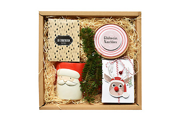 Goy greenlife- Weihnachten und Jahresende - Weihnachtsmann Nascherei Geschenkbox