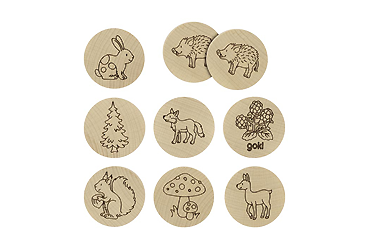 Goy greenlife - Sport und Spiel - Holz-Memospiel Wald