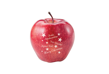 Goy greenlife - Weihnachten und Jahresende - Apfel mit Weihnachtsmotiven